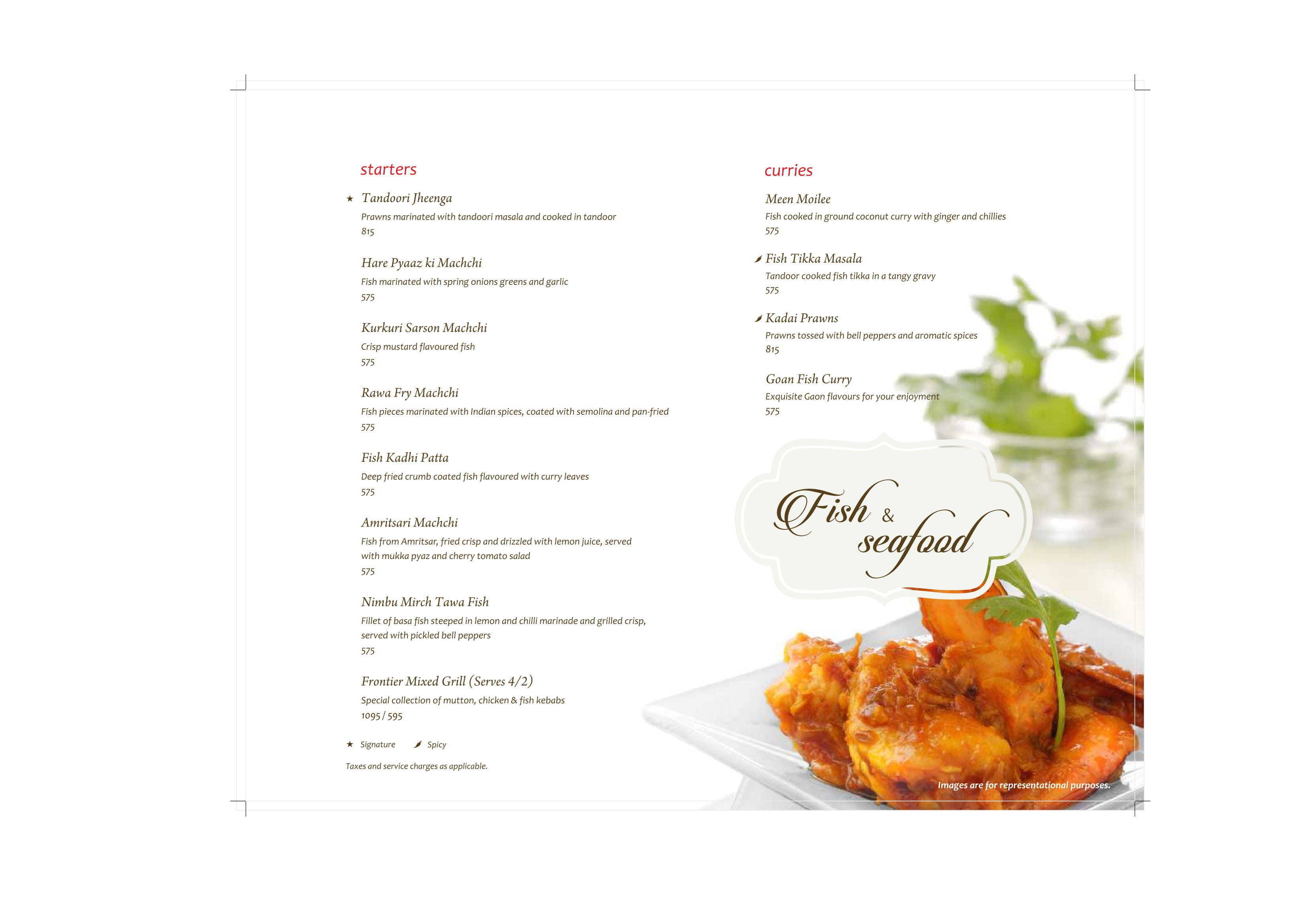 THE NAMAK CO. - Previously The Yellow Chilli menu