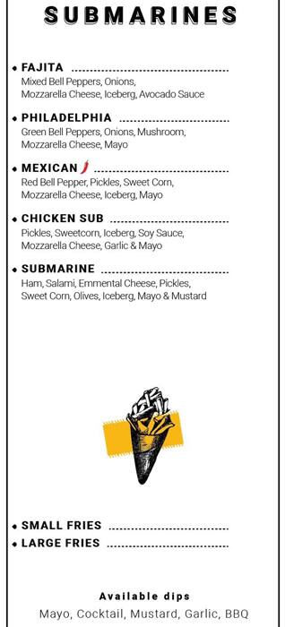 Sako menu