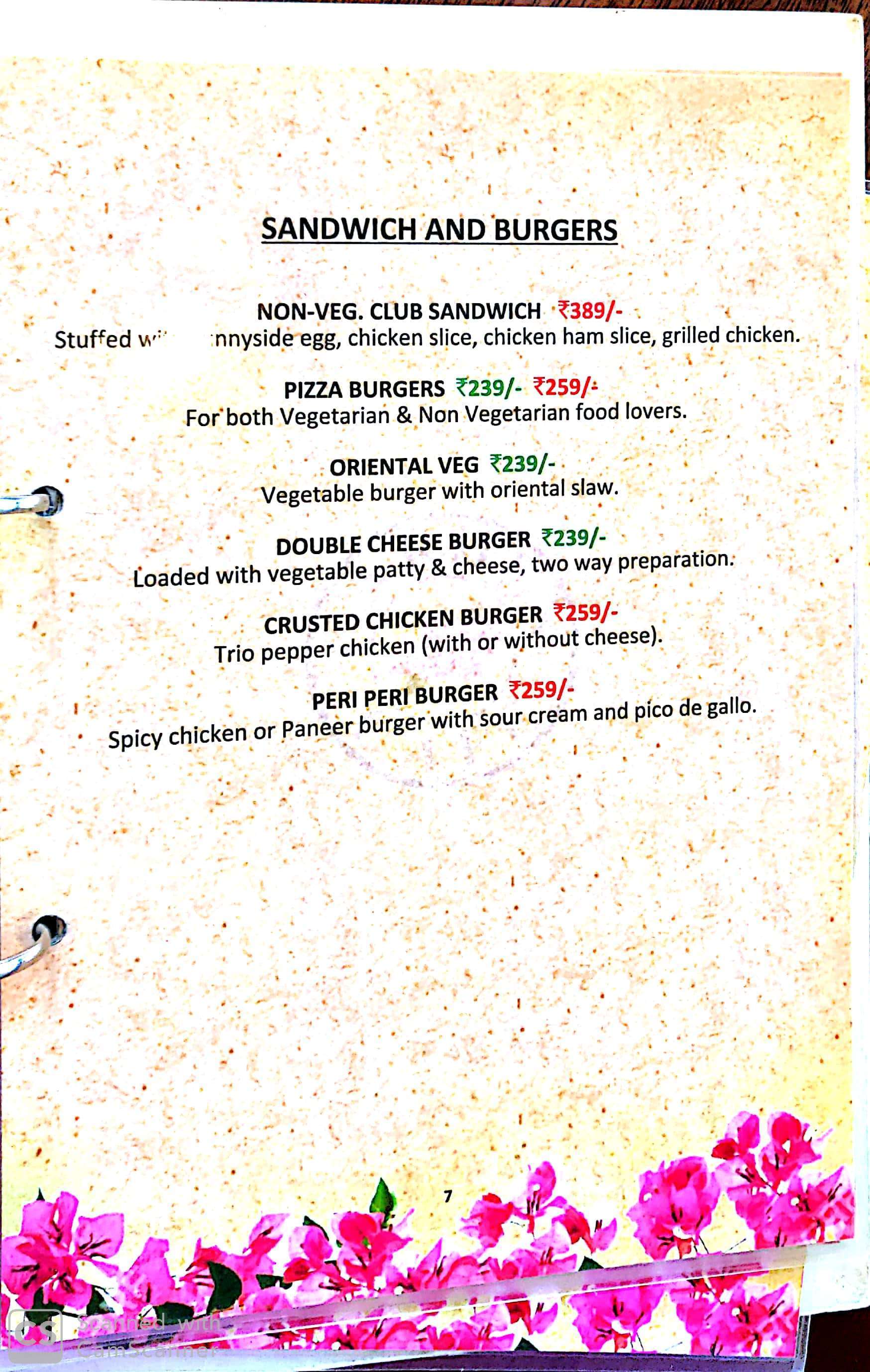 Garden Cafe Menu Menu For Garden Cafe Sarabha Nagar Ludhiana