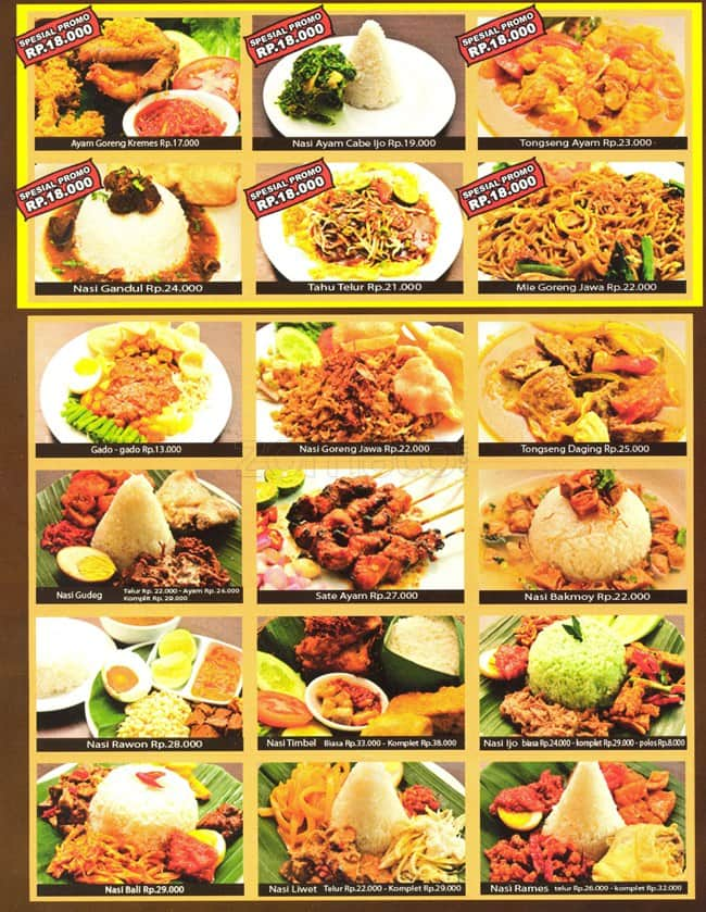 Kwali Solo Menu Menu For Kwali Solo Green Ville Jakarta