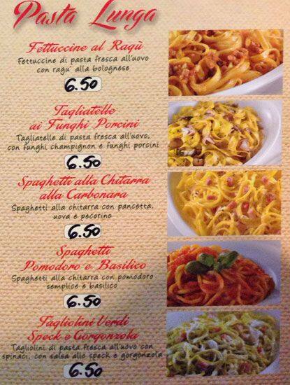 Menu di Bar Campidoglio 