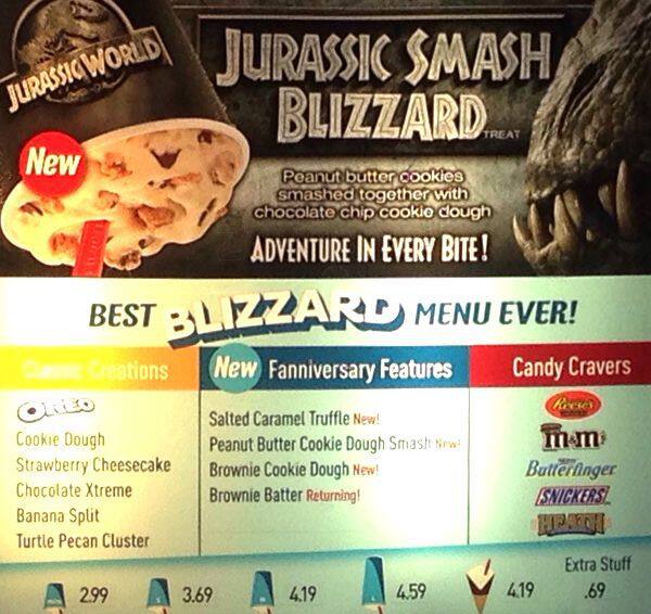 Dairy Queen (Treat) menu