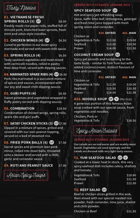 Buddha Stix Menu, Menu For Buddha Stix, Riccarton, Christchurch ...