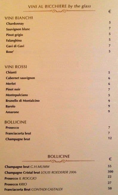 Menu de Primo Cafe Gourmet