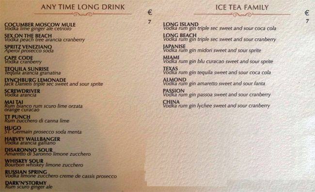 Menu de Primo Cafe Gourmet