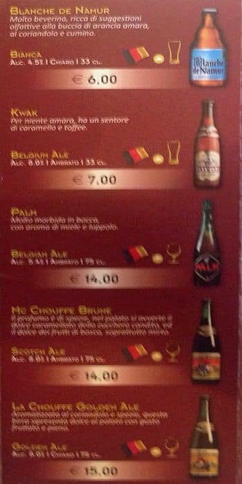 Menu de Primo Cafe Gourmet