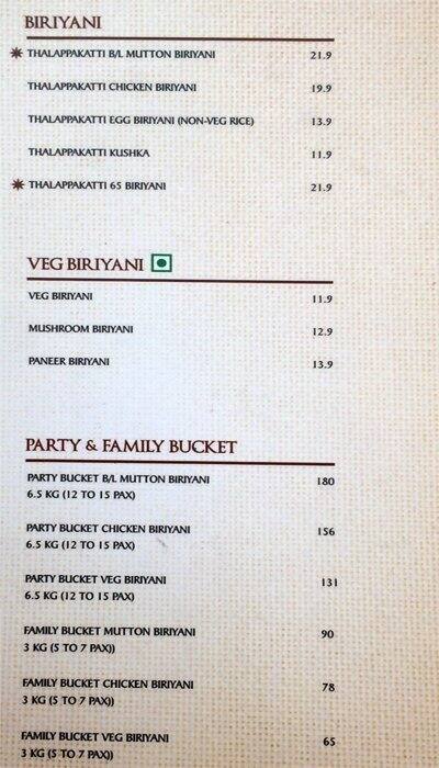 Dindigul Thalappakatti Brickfields Kuala Lumpur Zomato