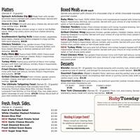 Ruby Tuesday Menu Menu For Ruby Tuesday Deerfield Beach Miami