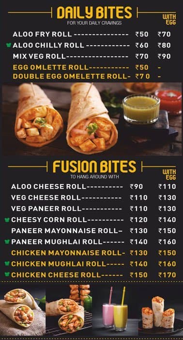 Rolls Mania Menu, Menu For Rolls Mania, Kandivali East, Mumbai - Zomato