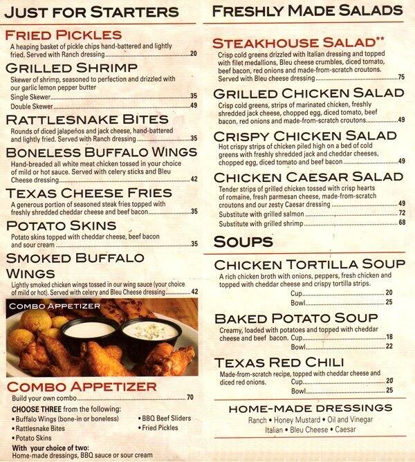 Texas Roadhouse Menu With Prices Pdf How do you Price a Switches?