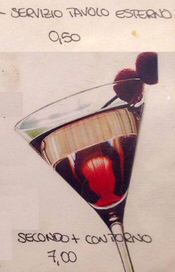 Menu de Fashion Cafè