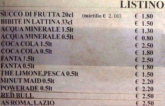 Menu di PuntoBar09 