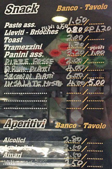 Menu di PuntoBar09 
