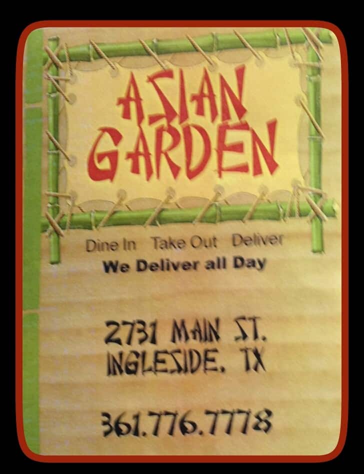 Asian Garden Menu Menu For Asian Garden Ingleside Corpus Christi