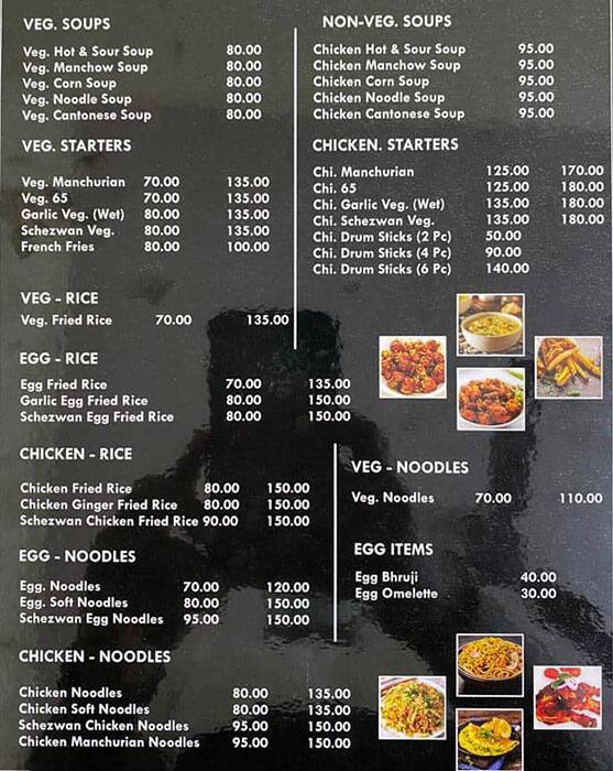 Menu at Meet And Eat, Hyderabad