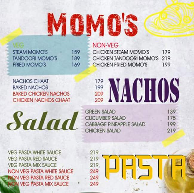 Spice Court Restaurant & Bar menu