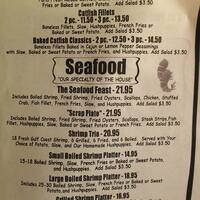 Friendship House Restaurant Menu