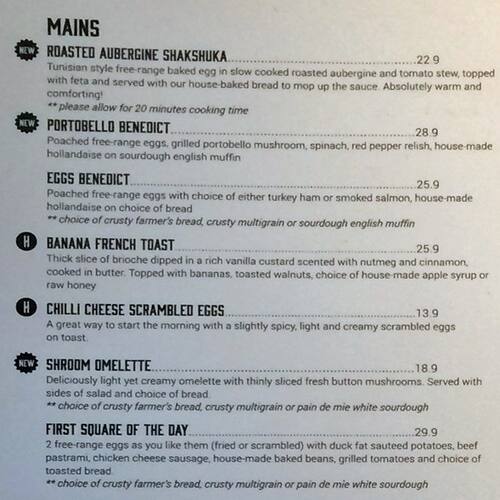 Huckleberry Food Fare Menu Zomato Malaysia -