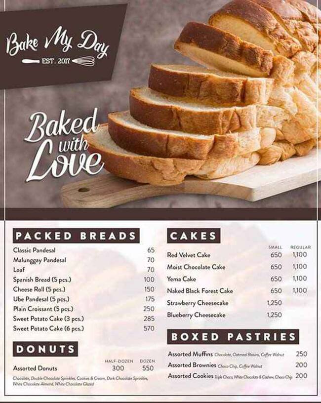 Featured image of post Steps to Make Bake My Day Cafe Menu