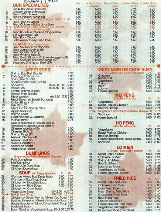 dragon city chinese restaurant portsmouth menu