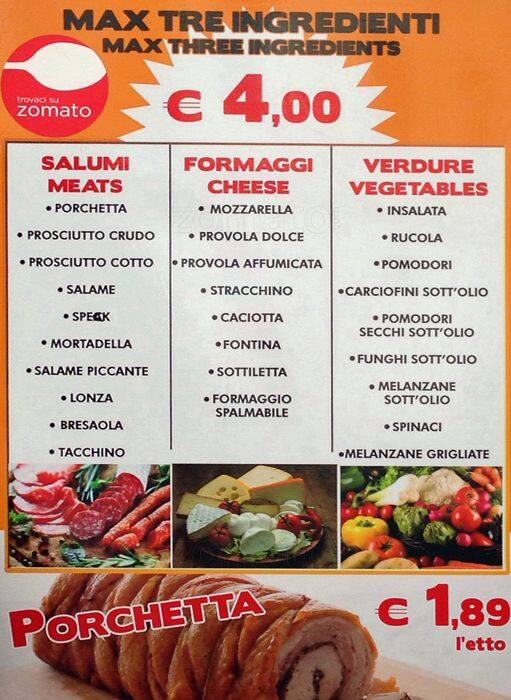 Menu di Pork's House 