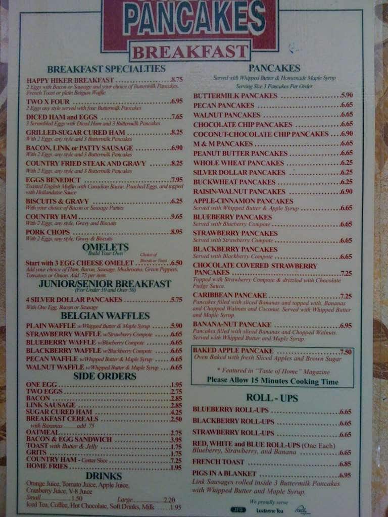 Menu At Atrium Pancakes Desserts Gatlinburg menu-at-atrium-pancakes-desserts-gatlinburg