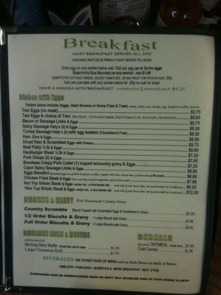 Crossroads Cafe Menu, Menu for Crossroads Cafe, Parker, Parker