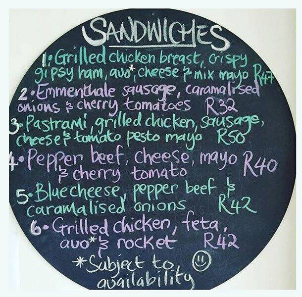 Relish Menu, Menu for Relish, Grahamstown, Grahamstown Zomato SA