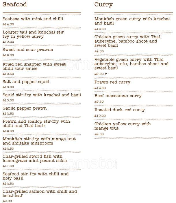 Isarn menu