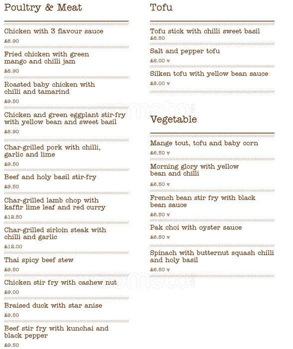 Isarn menu