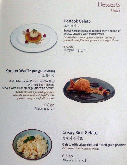 Menu di Hansik 