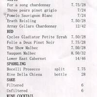 Montamara Kitchen Menu Menu For Montamara Kitchen Tacoma Tacoma
