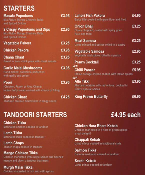 Charcoal Menu, Menu for Charcoal, City Centre, Glasgow Zomato UK