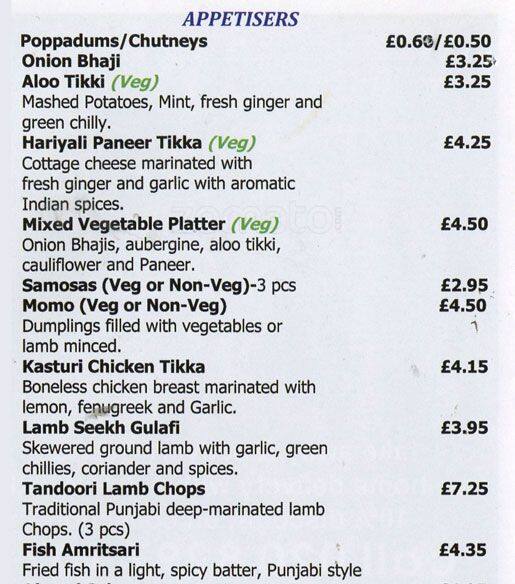 Saffron Club Menu, Menu for Saffron Club, Blackheath, London Zomato UK