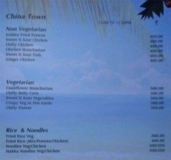 La shack menu