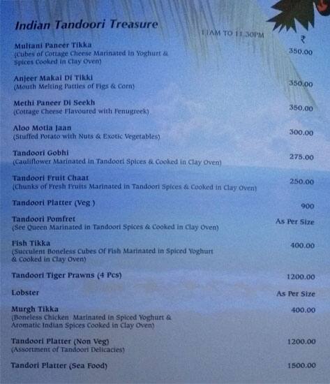 La shack menu