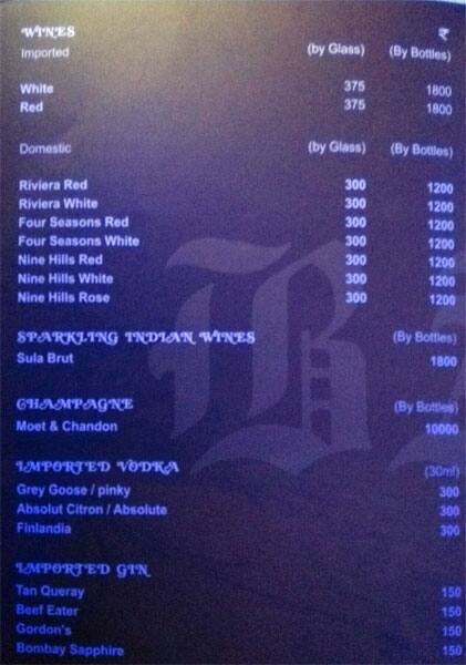 La shack menu