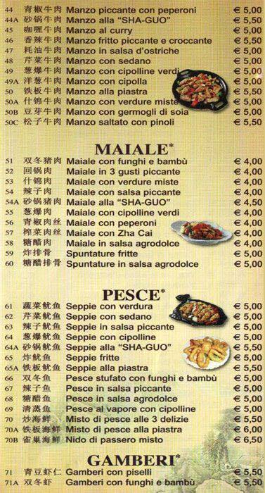 Menu di Il Buongustaio 