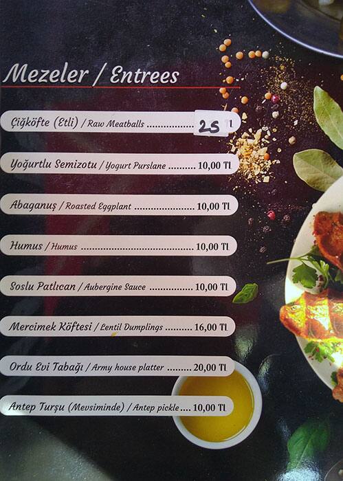 masa gaziantep mutfagi menu masa gaziantep mutfagi incirli istanbul icin menu