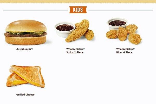 Whataburger Drive Thru Menu