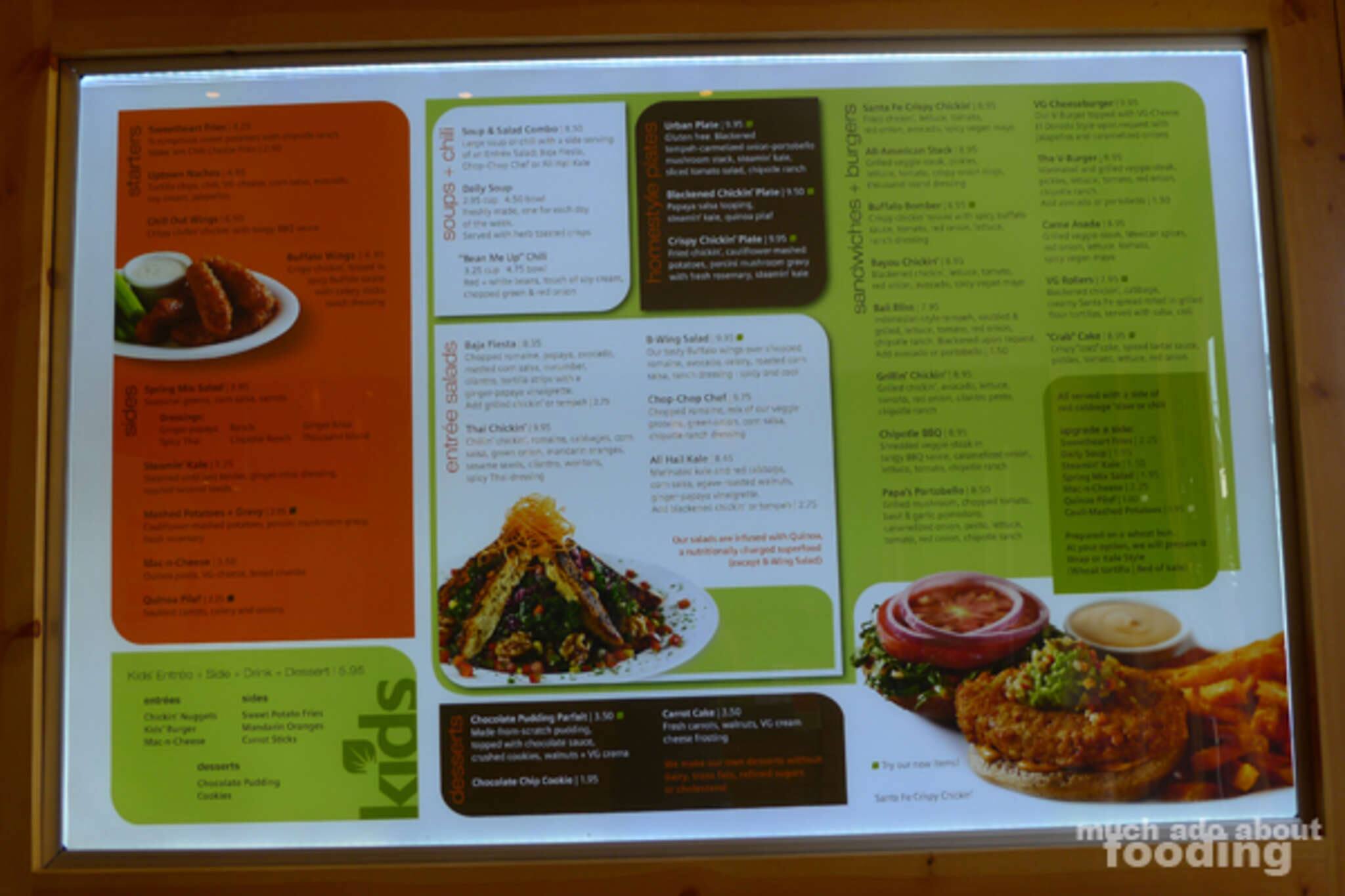 Veggie Grill Menu, Menu untuk Veggie Grill, Irvine, Orange County