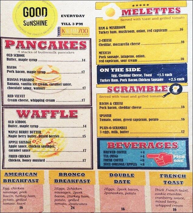 KALAMAZOO Menu, Menu for KALAMAZOO, Bandar Utama, Selangor Zomato