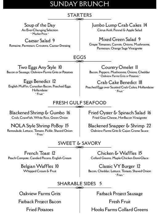 Menu at Vintage Year pub & bar, Montgomery