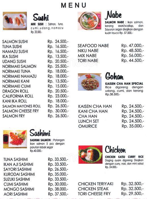 Donburi Don Menu, Menu for Donburi Don, Kec. Tangerang, Tangerang ...