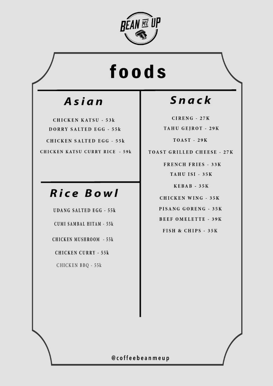 Beam Me Up Bbq Menu - The Best Picture Of Beam