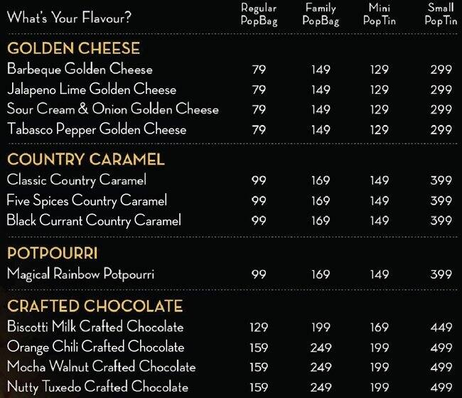 4700BC Popcorn Menu, Menu for 4700BC Popcorn, Saket, New Delhi Zomato
