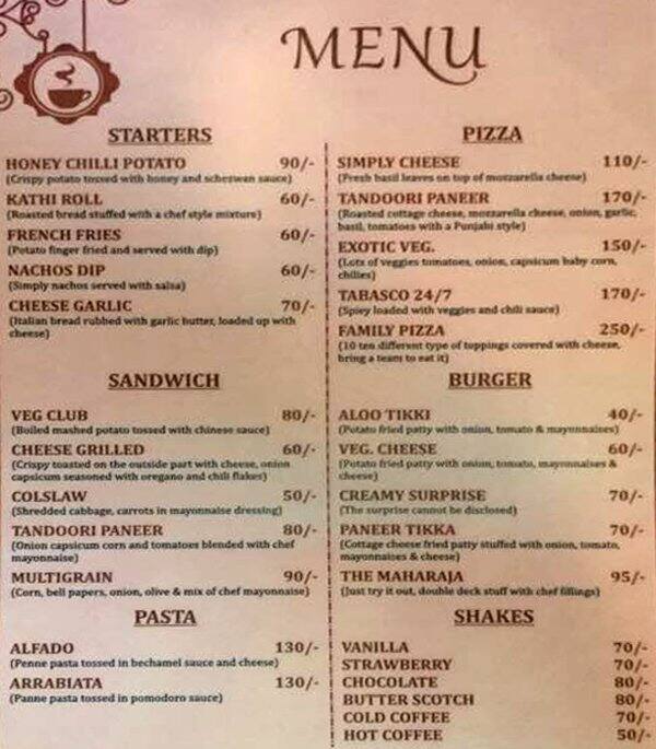 Sugar House Menu, Menu for Sugar House, Shyam Nagar, Jaipur - Zomato