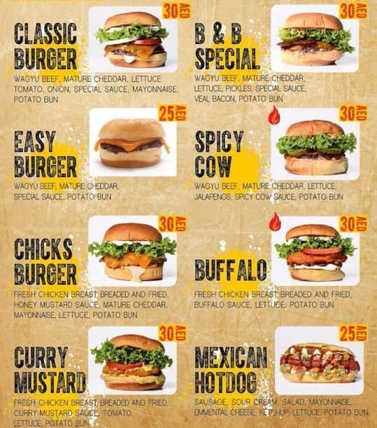 Burger & Burger Menu, Menu for Burger & Burger, University City ...