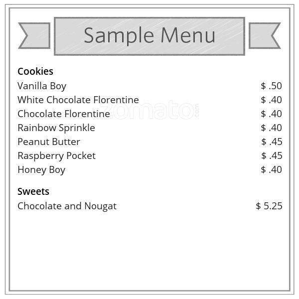 Hansen's Danish Pastry Shop Menu Urbanspoon/Zomato