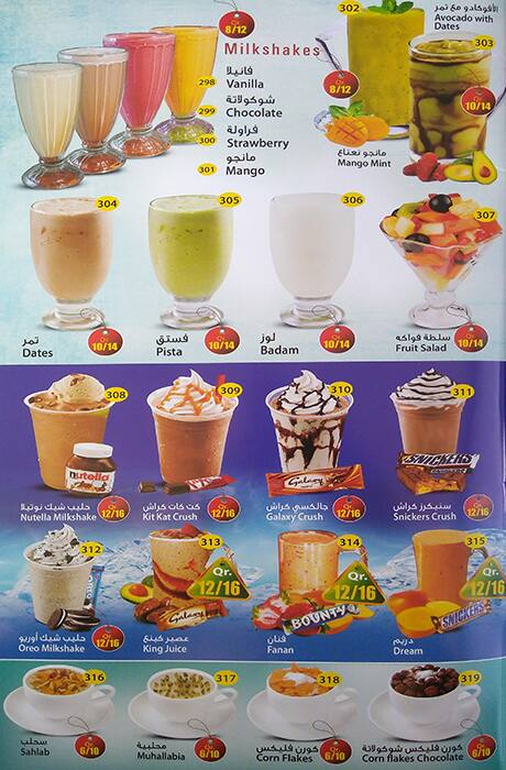 Carta de Tea world